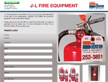 Tablet Screenshot of j-lfire.com